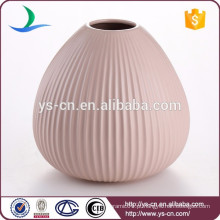 Rodada jarros decorativos vasos de cerâmica por atacado